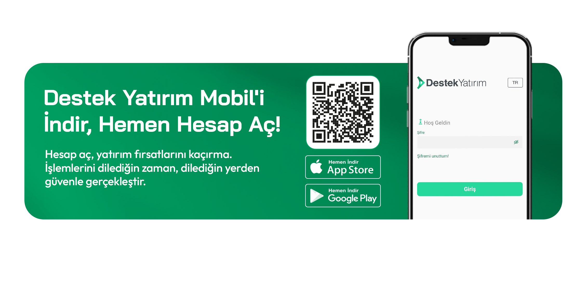 Destek Yatırım Mobil'i Hemen İndir