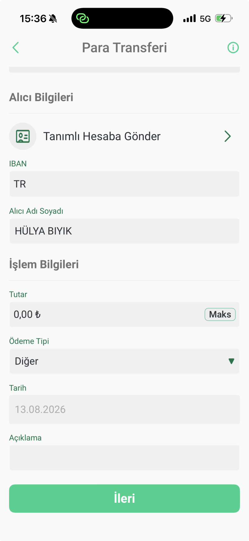 Kolay Para Transferi