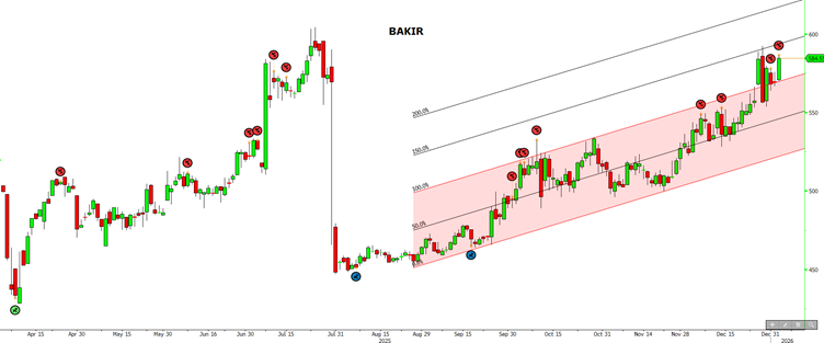 Bakır Günlük Grafik