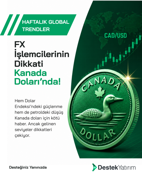 FX İşlemcilerinin Dikkati Kanada Doları’nda!